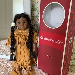 american girl kaya doll + og box and outfit